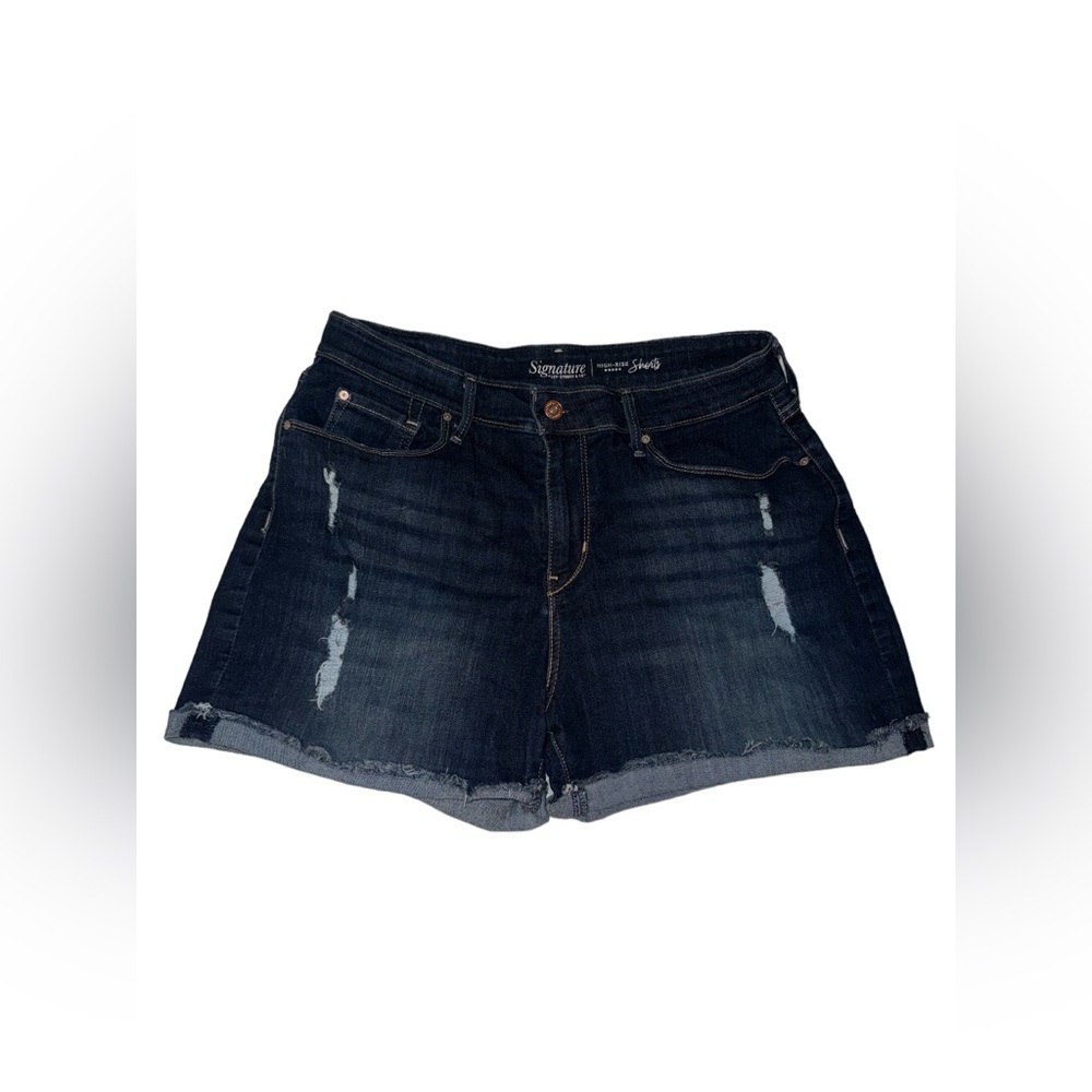 Levi’s signature high rise shorts